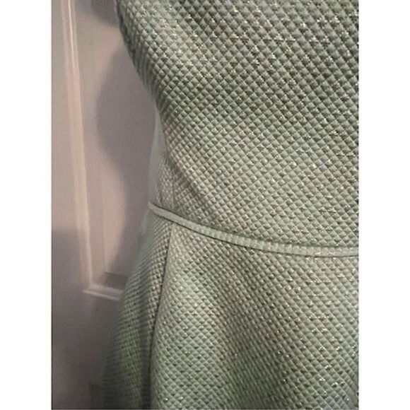 Shoshanna Strapless Dress. Gorgeous light green color. Sparkly. Size 2 - Picture 5 of 6